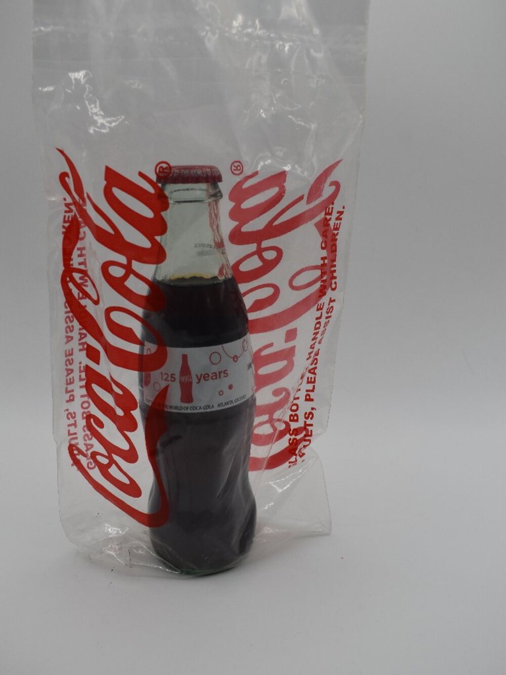 2011 Coca Cola 125th Anniversary World of Coca Cola Atlanta 8 Oz Bottle Sealed
